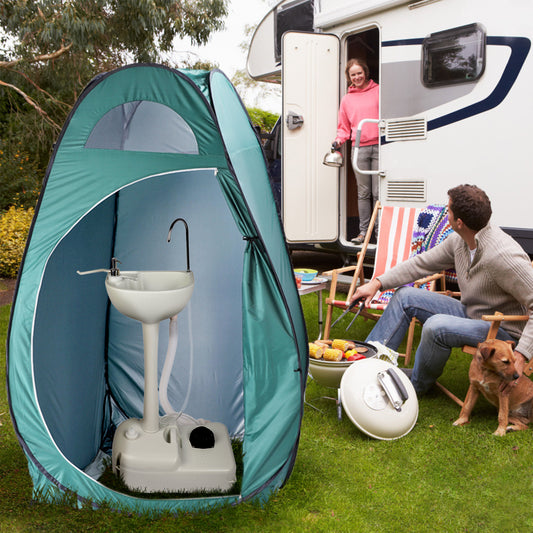 Portable And Portable Outdoor Washbasin